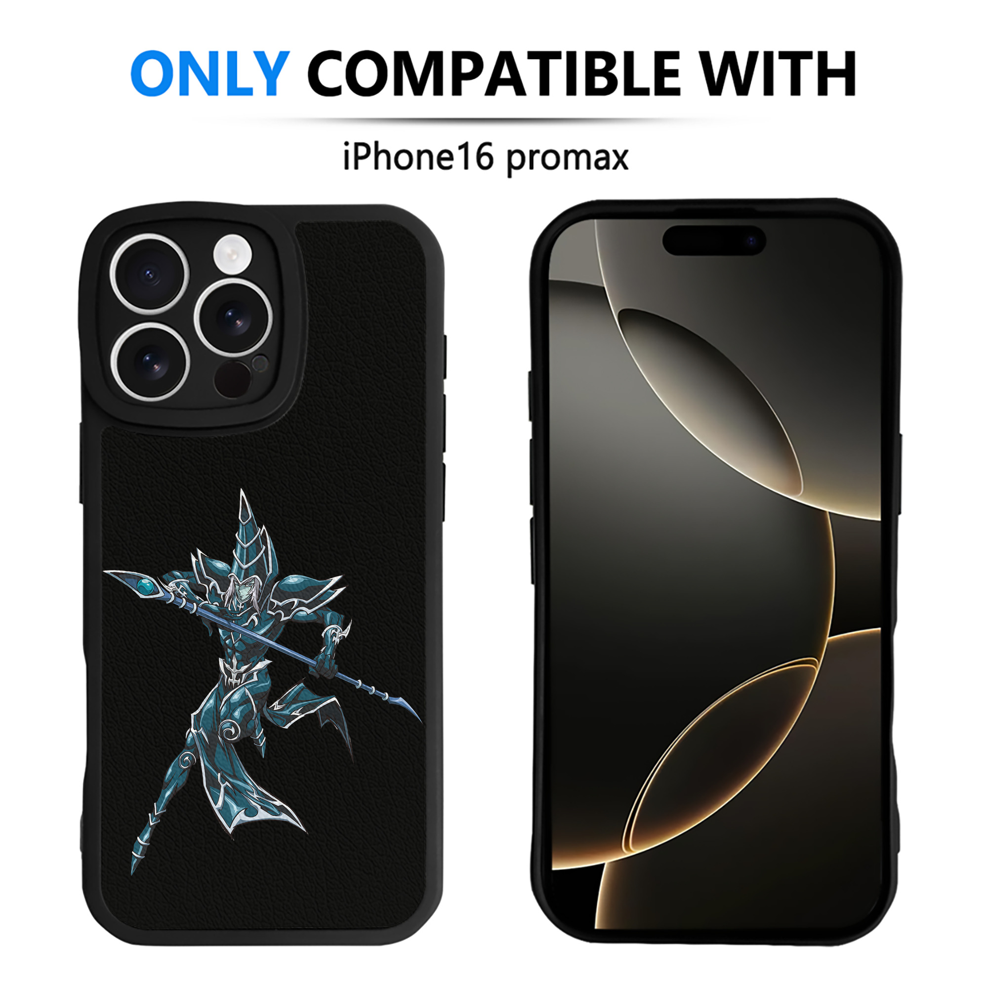 遊☆戯☆王 Yu-Gi-Oh! 【iPhone 16シリーズ対応】シリコンスマホケース（レザー調） 材質：シリコン